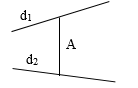 Viết phương trình đường thẳng đi qua một điểm và vuông góc với hai đường thẳng