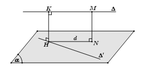 Khoảng cách giữa đường thẳng chéo nhau mà không vuông góc với nhau