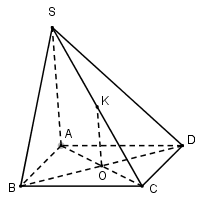 Cho hình chóp S.ABCD có đáy ABCD là hình bình hành. Mp (ảnh 1)