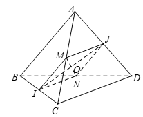 Cho tứ diện ABCD có  (ảnh 1)