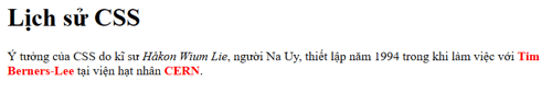 Trong ví dụ ở Hình 15.7, nếu thay mẫu em ~ strong bằng p > strong thì kết quả sẽ như thế nào?