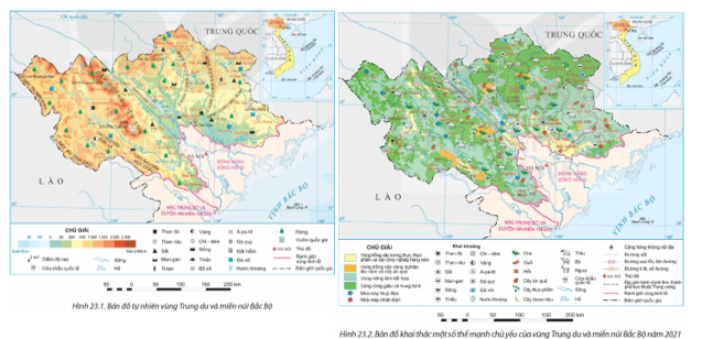 Dựa vào thông tin mục 4 và hình 23.1, 23.2 hãy: Chứng minh Trung du và miền núi Bắc Bộ có thế mạnh để phát triển chăn nuôi