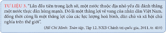 Khai thác thông tin và Tư liệu 3 trong mục hãy phân tích ý nghĩa lịch sử