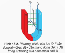 Sử dụng quy tắc bàn tay trái để kiểm chứng chiều của lực từ tác dụng