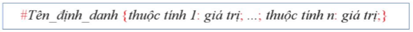 Em có biết cách khai báo định dạng CSS để chỉ áp dụng cho một phần tử (ảnh 1)