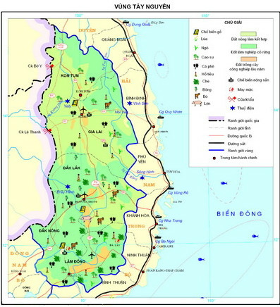 Giải Địa Lí 9 Bài 28: Vùng Tây Nguyên