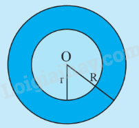 Lý thuyết Hình quạt tròn và hình vành khuyên (Chân trời sáng tạo 2024) | Lý thuyết Toán 9 (ảnh 4)