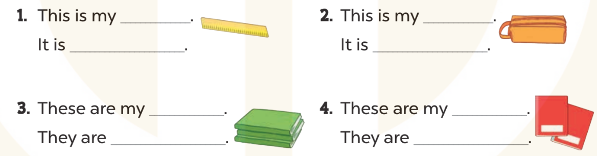 Sách bài tập Tiếng Anh lớp 3 Unit 9 trang 43 Writing - Kết nối tri thức (ảnh 1)