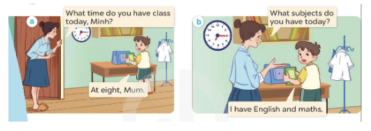 Giải SGK Tiếng Anh lớp 4 Unit 7: Our timetables | Global Success (ảnh 1)