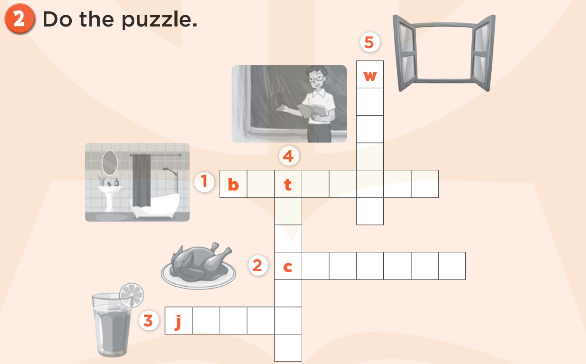 Sách bài tập Tiếng Anh lớp 3 Self-check 3 trang 75 Fun time - Kết nối tri thức (ảnh 1)