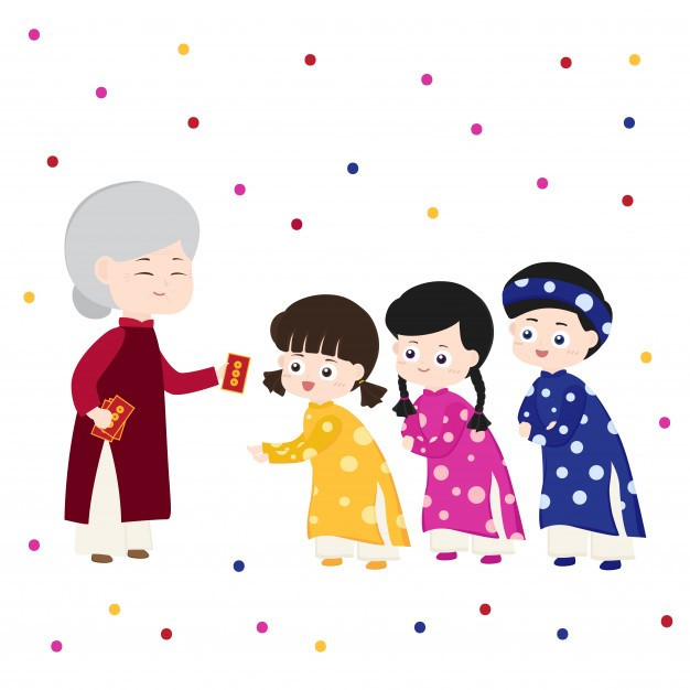 TOP 15 câu Trắc nghiệm Tiếng anh 6 Từ vựng (có đáp án): Our Tet holiday - Kết nối tri thức (ảnh 1)