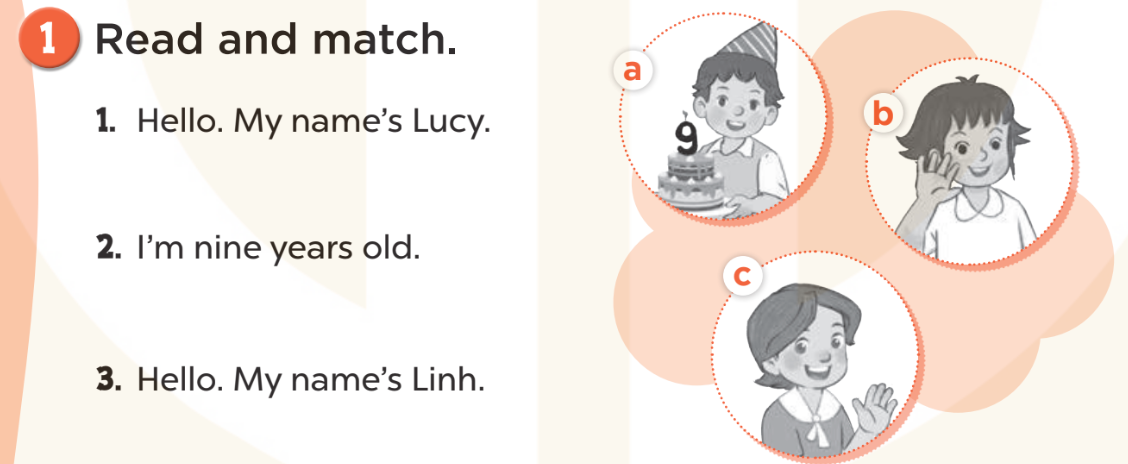 Sách bài tập Tiếng Anh lớp 3 Unit 2 trang 10 Reading - Kết nối tri thức (ảnh 1)