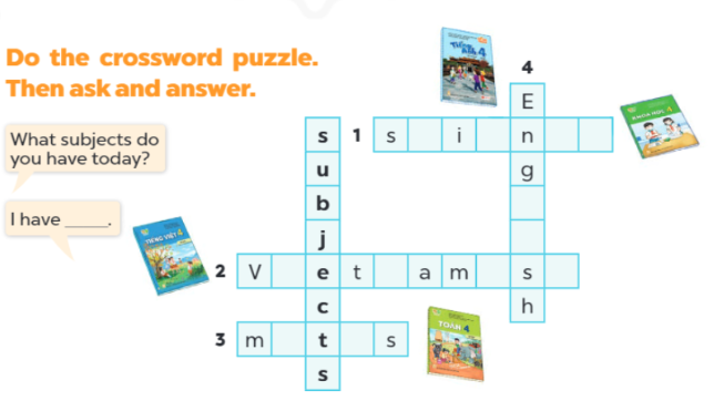 Giải SGK Tiếng Anh lớp 4 Unit 7: Our timetables | Global Success (ảnh 6)