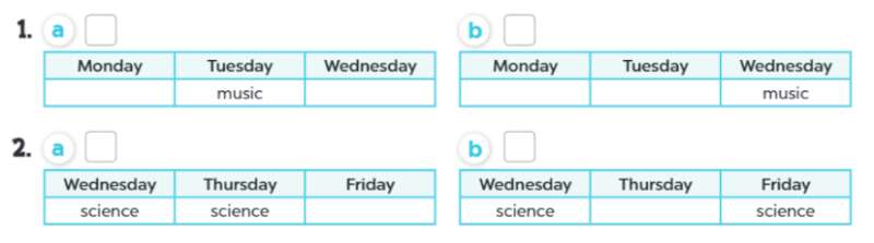 Giải SGK Tiếng Anh lớp 4 Unit 7: Our timetables | Global Success (ảnh 10)