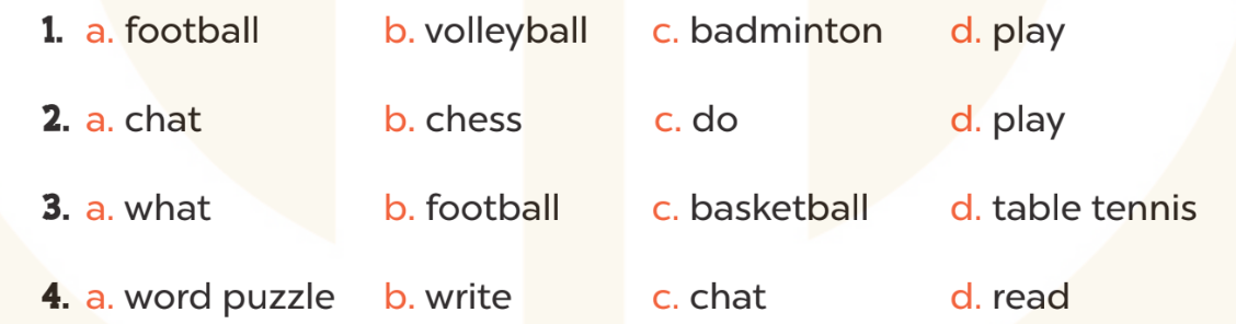 Sách bài tập Tiếng Anh lớp 3 Unit 10 trang 44 Phonics and Vocabulary - Kết nối tri thức (ảnh 1)
