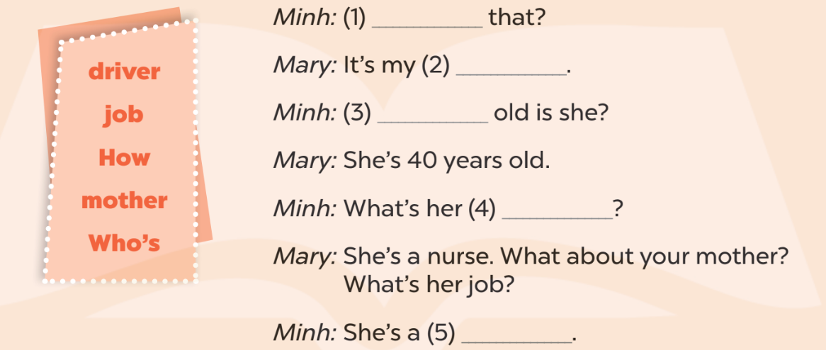 Sách bài tập Tiếng Anh lớp 3 Self-check 3 trang 72 Reading and Writing - Kết nối tri thức (ảnh 1)