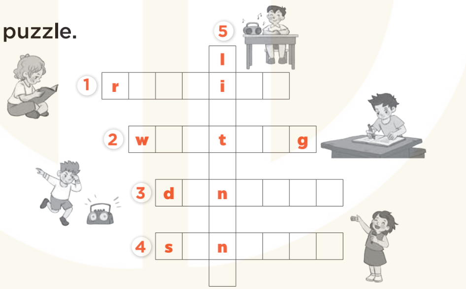 Sách bài tập Tiếng Anh lớp 3 Unit 18 trang 84 Phonics and Vocabulary - Kết nối tri thức (ảnh 1)