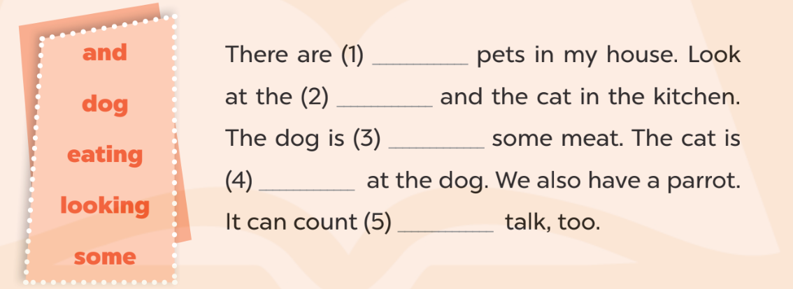Sách bài tập Tiếng Anh lớp 3 Self-check 4 trang 96 Reading and Writing - Kết nối tri thức (ảnh 1)