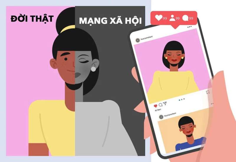 TOP 10 bài Nghị luận về Phải chăng sống ảo có nguy cơ đánh mất giá trị thực 2024 SIÊU HAY (ảnh 2)