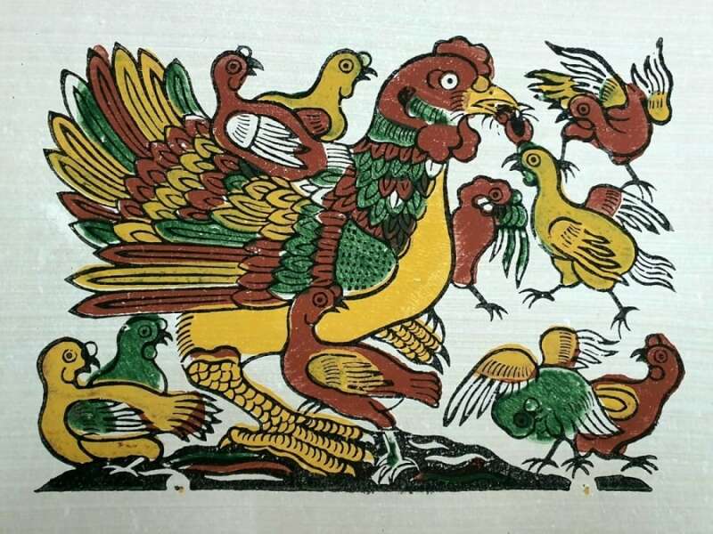 TOP 10 bài Cảm nhận của em khi ngắm những bức tranh làng Hồ SIÊU HAY (ảnh 1)