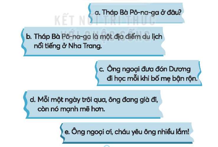 Vở bài tập Tiếng Việt lớp 3 Tập 1 trang 50, 51 Bài 22: Để cháu nắm tay ông | Kết nối tri thức (ảnh 2)