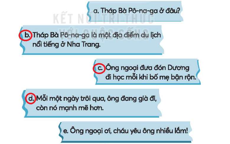 Vở bài tập Tiếng Việt lớp 3 Tập 1 trang 50, 51 Bài 22: Để cháu nắm tay ông | Kết nối tri thức (ảnh 3)