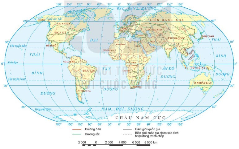 Lý thuyết Địa lí 10 Bài 34: Địa lí ngành giao thông vận tải - Kết nối tri thức (ảnh 1)