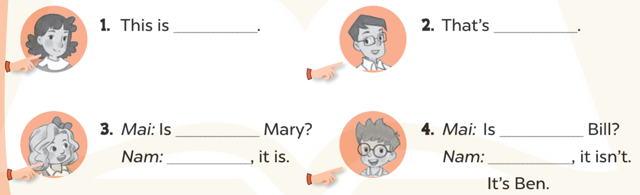 Sách bài tập Tiếng Anh lớp 3 Unit 3 trang 12 Phonics and Vocabulary - Kết nối tri thức (ảnh 1)