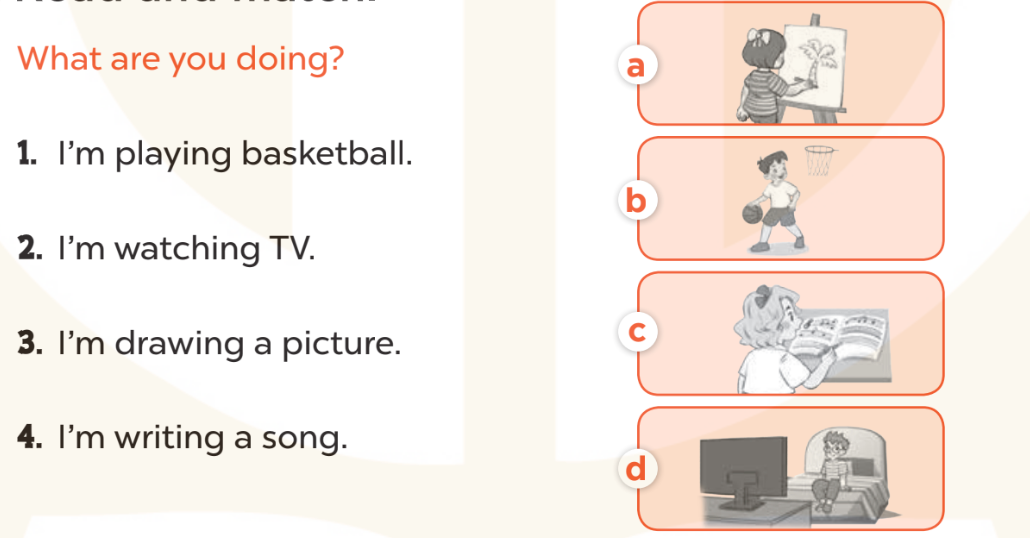 Sách bài tập Tiếng Anh lớp 3 Unit 18 trang 85 Sentence patterns - Kết nối tri thức (ảnh 1)