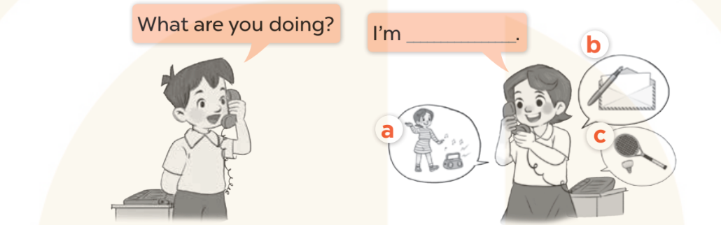 Sách bài tập Tiếng Anh lớp 3 Unit 18 trang 86 Speaking - Kết nối tri thức (ảnh 1)