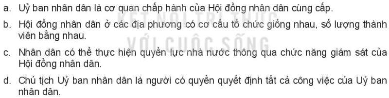 Pháp luật 10 Bài 23: Hội đồng nhân dân và Ủy ban nhân dân | Kết nối tri thức (ảnh 7)