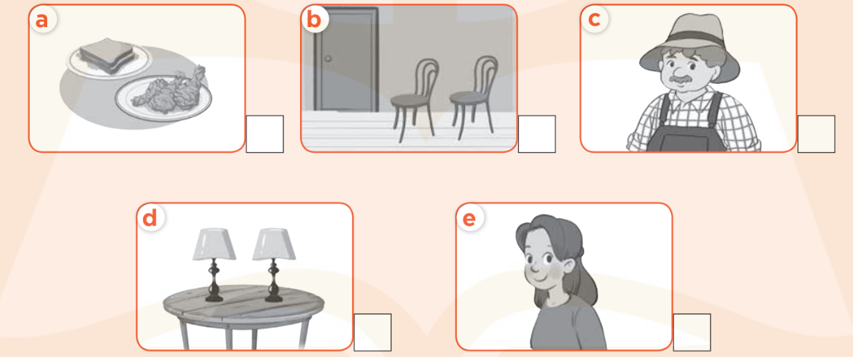 Sách bài tập Tiếng Anh lớp 3 Self-check 3 trang 73 Listening - Kết nối tri thức (ảnh 1)