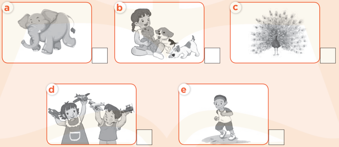 Sách bài tập Tiếng Anh lớp 3 Self-check 4 trang 97 Listening - Kết nối tri thức (ảnh 1)