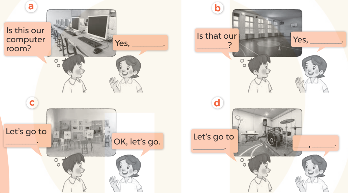 Sách bài tập Tiếng Anh lớp 3 Unit 6 trang 30 Speaking - Kết nối tri thức (ảnh 1)