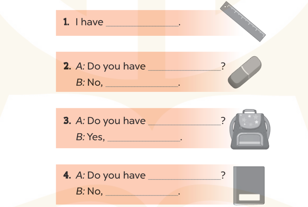 Sách bài tập Tiếng Anh lớp 3 Unit 8 trang 37, 38 Sentence patterns - Kết nối tri thức (ảnh 1)
