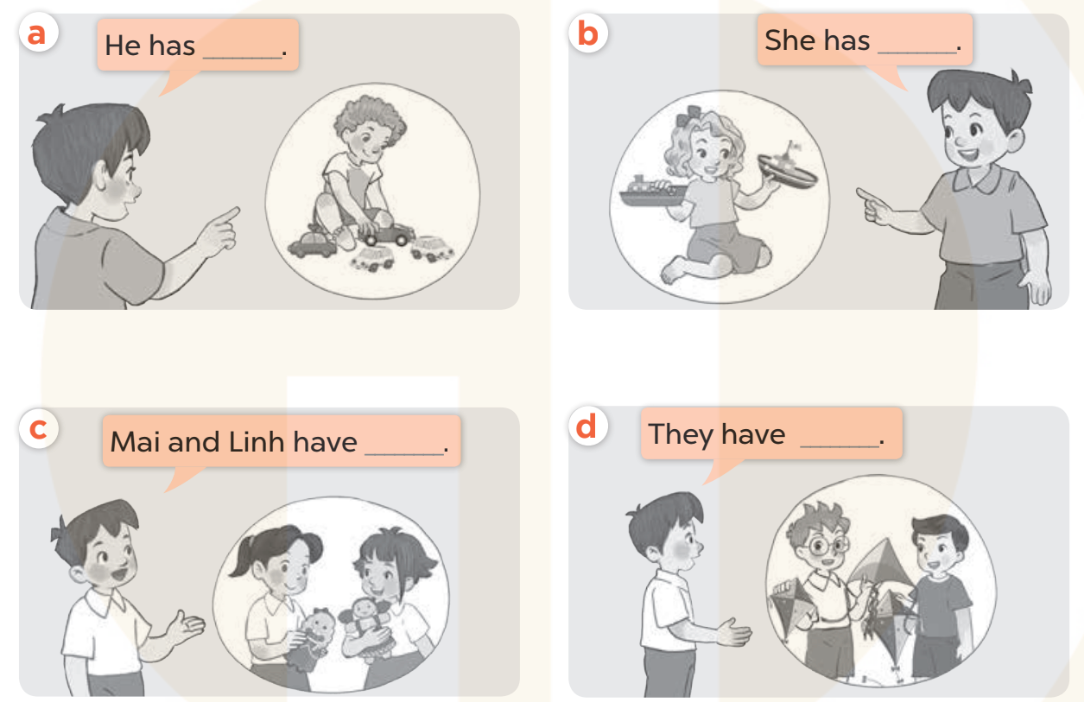 Sách bài tập Tiếng Anh lớp 3 Unit 17 trang 82 Speaking - Kết nối tri thức (ảnh 1)