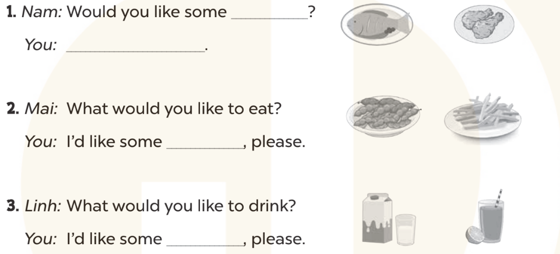 Sách bài tập Tiếng Anh lớp 3 Unit 15 trang 71 Writing - Kết nối tri thức (ảnh 1)