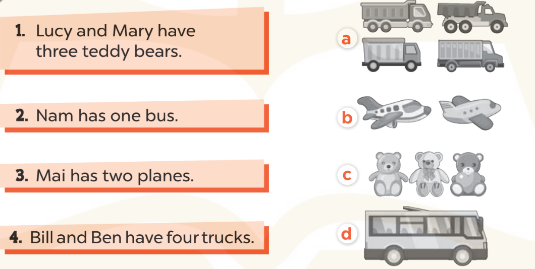 Sách bài tập Tiếng Anh lớp 3 Unit 17 trang 82, 83 Reading - Kết nối tri thức (ảnh 1)