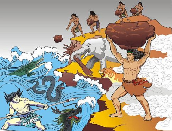 Truyền thuyết về Sơn Tinh - Thủy Tinh - Kho Tàng Truyện Cổ Tích Chọn Lọc