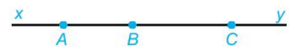Cho ba điểm A, B, C cùng thuộc đường thẳng xy. Giả sử tia AB và AC