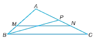 Cho tam giác ABC với AB = 6 cm, AC = 9 cm. Lấy điểm M, N lần lượt trên các cạnh AB, AC