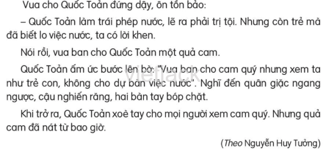 Bóp nát quả cam trang 100 - 101 - 102
