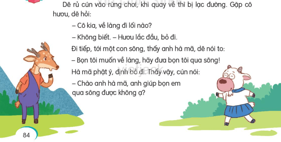 Cảm ơn anh hà mã trang 84 - 85