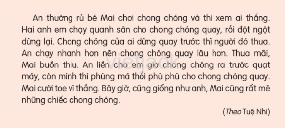 Chơi chong chóng trang 133 - 134