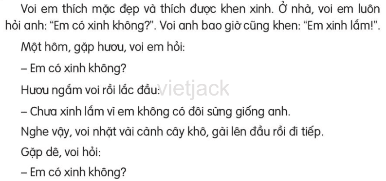 Đọc Em có xinh không  trang 24 - 25