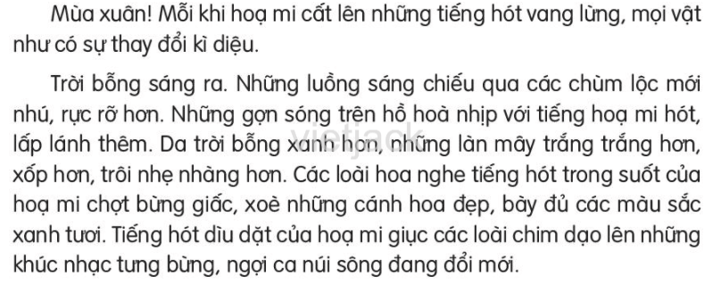 Họa mi hót trang 16 - 17