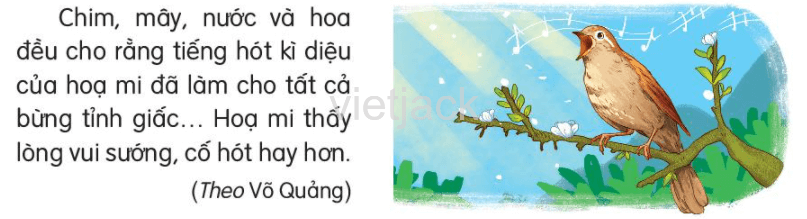 Họa mi hót trang 16 - 17