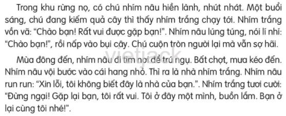 Nhím nâu kết bạn trang 89 - 90