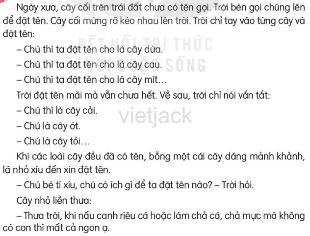 Sự tích cây thì là trang 46 - 47