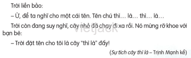 Sự tích cây thì là trang 46 - 47